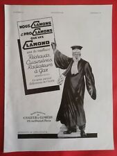 Publicité 1930 réchauds d'occasion  Le Portel