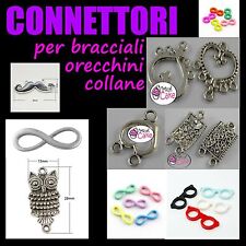 Ciondoli connettori bracciali usato  Italia