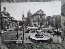 Cartolina catania piazza usato  Napoli