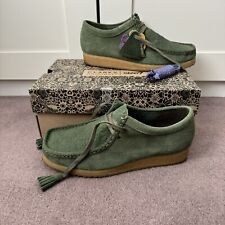 Clarks Originals Wallabee Green Glastobury Size? Exclusive Deadstock UK8 for sale  Shipping to South Africa