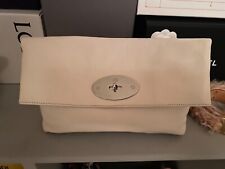 mulberry clemmie clutch in chalk white  for sale  LOUTH