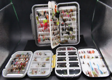 THREE BOXES OF FLY FISHING FLIES for sale  Shipping to South Africa
