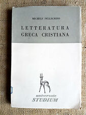 Letteratura greca cristiana usato  Italia
