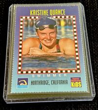 Kristine Quance Rookie Rare Sports Illustrated SI For Kids USA Swimming Creased for sale  Shipping to South Africa