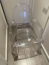 Ghost chair clear for sale  MANCHESTER