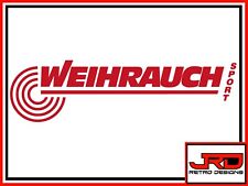 Weihrauch vinyl logo for sale  WIRRAL