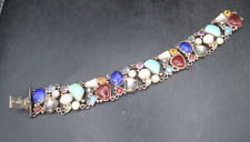 multi colored stones bracelet for sale  Rochester