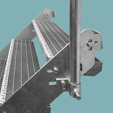 Schody stalowe metalowe ocynkowane z regulacją wysokości 68 -92 cm , używany na sprzedaż  PL