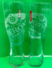 Peroni pint glasses for sale  STOKE-ON-TRENT