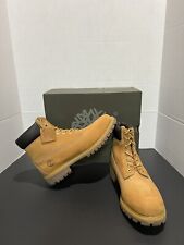 Usado, Botas masculinas Timberland TB010061 6"" premium trigo nobuck amarelo tamanho 10,5 ESTADO PERFEITO! comprar usado  Enviando para Brazil