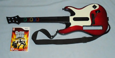Używany, Guitar Hero Nintendo Wii kontroler gier wideo Activision czerwony oktanowy biały / czerwony na sprzedaż  Wysyłka do Poland