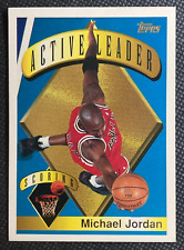 1995-96 Topps Michael Jordan líder anotador #1 - Bulls segunda mano  Embacar hacia Argentina