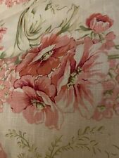 Cabbage rose linen for sale  Shipping to Ireland