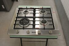 Miele KM2012 65cm Built-in Gas Hob with Wok Burner, Stainless Steel  for sale  SUNBURY-ON-THAMES