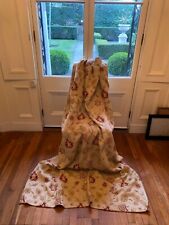 gold damask curtains for sale  TELFORD