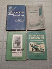 Lot livres scolaires d'occasion  Blanzac-Porcheresse