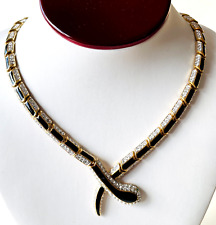 gold snake necklace for sale  FALKIRK