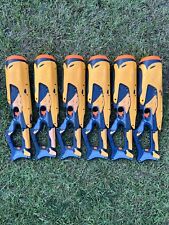 Lote de 6 pistolas bláster Nerf Dart Tag Swarmfire 20 a batería con extensión segunda mano  Embacar hacia Argentina