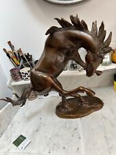 Rearing horse bronze for sale  SOLIHULL