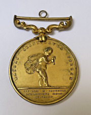 Medalha de Bronze Pequena Royal Humane Society - William H Rowe - Plymouth Sound - 1869 comprar usado  Enviando para Brazil