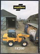 Matbro tr200 telescopic for sale  DRIFFIELD