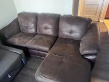 Brown leather couch for sale  Mount Pleasant