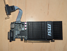 Used, MSI Nvidia GeForce GT 720 1 GB DDR3 PCIe Graphics Card for sale  Shipping to South Africa