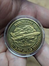 1998 Boeing E-767 Japan Air Self Defense Force AWACS Delivery Challenge Coin for sale  Shipping to South Africa