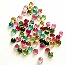 Used, Natural Multicolor Tourmaline Round Cabochon Loose Gemstone 5 MM Lot 10 (PCS) for sale  Shipping to South Africa