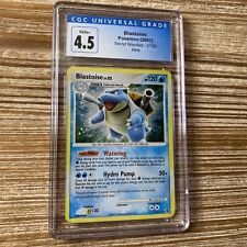 CGC 4.5 VG/EX+ Blastoise Holo Bleed DP Secret Wonders 2/132 2007 Pokémon Card myynnissä  Leverans till Finland