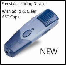 FREESTYLE Lancing Device with Solid & Clear AST Caps - NEW without Box - RARE for sale  Shipping to South Africa