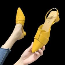 Summer Women Pointed Toe Sandals Chunky Heel Pumps High Heels Party Shoes New for sale  Shipping to South Africa