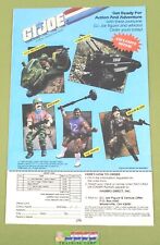 1988 GI Joe FIGURA VEÍCULO OFERTA página de quadrinhos anúncio geladeira HISS JTC comprar usado  Enviando para Brazil