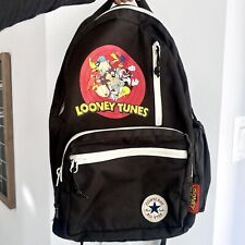 Used, Converse Looney Tunes “That’s All Folks” Black Backpack for sale  Shipping to South Africa