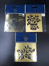 Brass embossing papercraft for sale  HARWICH