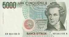 Banconota 5000 lire usato  Trani