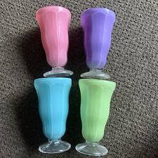 Sundae glasses plastic for sale  IPSWICH