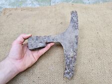 ANTIQUE ANCIENT OTTOMAN EMPIRE GOOSEWING HEWING CARPENTERS SIDE AXE HEAD for sale  Shipping to South Africa