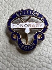 British legion honorary for sale  Shipping to Ireland