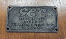 G.e.c. cast iron for sale  WORTHING