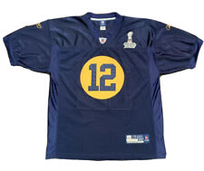 Camiseta masculina 50 Super Bowl Green Bay Acme Packers Aaron Rodgers #12 NFL Football comprar usado  Enviando para Brazil
