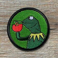 Kermit frosch patch gebraucht kaufen  Ottendorf-Okrilla