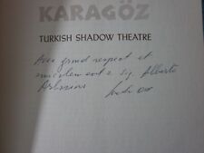 Due libri dedica ad Alberto Arbasino Metin And Teatro turco   usato  Roma