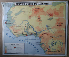 Carte ecole affiche d'occasion  Fougerolles-du-Plessis