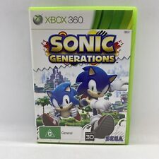 Sonic Generations Xbox 360 PAL completo com postagem rastreada manual grátis comprar usado  Enviando para Brazil