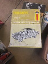 Haynes triumph dolomite for sale  COLCHESTER