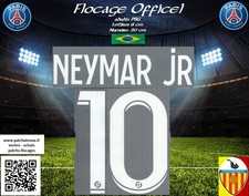 Flocage officiel maillot d'occasion  Carnoux-en-Provence