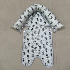 Disney Baby Quilted Car Seat Padded Head/ Neck Support - Mickey All Over Print for sale  Shipping to South Africa