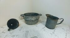 Vintage gray graniteware for sale  Waterbury