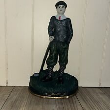 Golfer cast iron for sale  LONDON